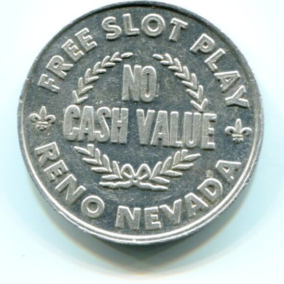 1975 Sundowner Hotel &Casino Reno, NV Aluminum Free Play Slot Token (b289-7) - Picture 2 of 2